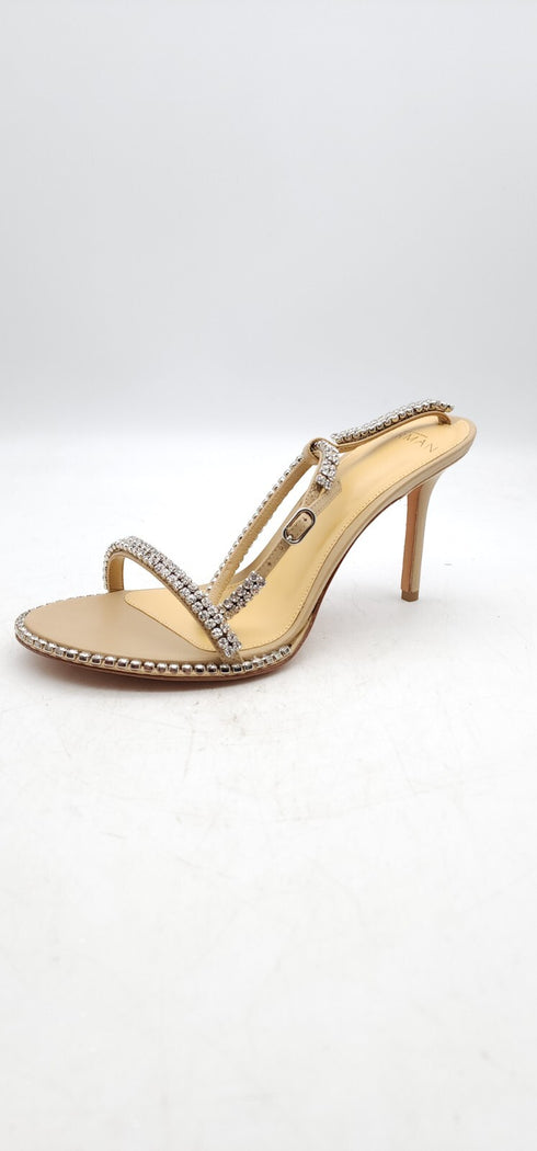 Alexander Birman Women's Agnes Embellished High Heel Sandals Size 7 MSRP $795